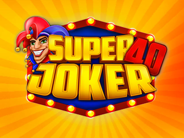 Retro slotimasin Super Joker 40